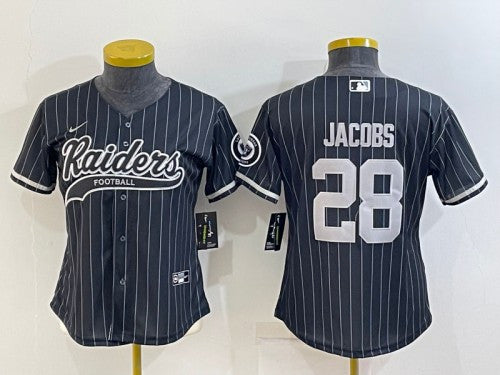 Josh Jacobs Las Vegas Raiders black jersey