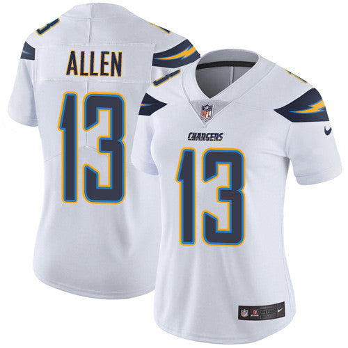 Keenan Allen Los Angeles Chargers white Vapor jersey