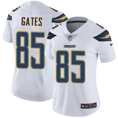 Antonio Gates Los Angeles Chargers white Vapor jersey