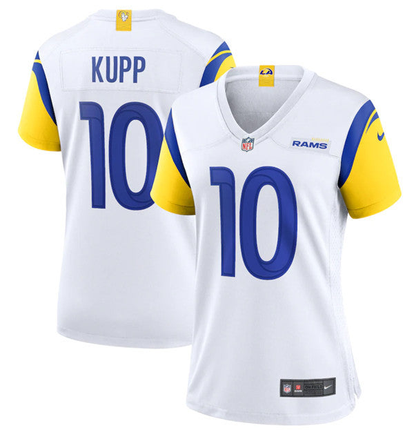 Cooper Kupp Los Angeles Rams white Vapor jersey