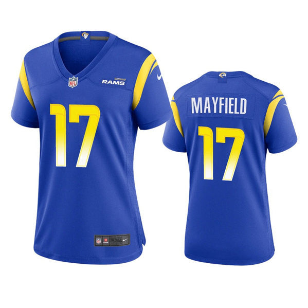 Baker Mayfield Los Angeles Rams royal Game jersey