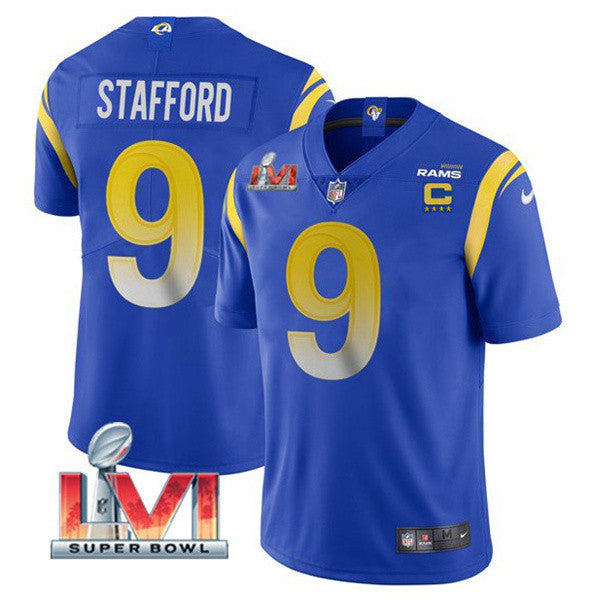 Matthew Stafford Los Angeles Rams royal Vapor jersey