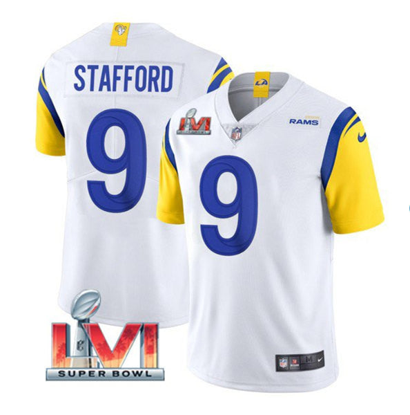 Matthew Stafford Los Angeles Rams white Vapor jersey