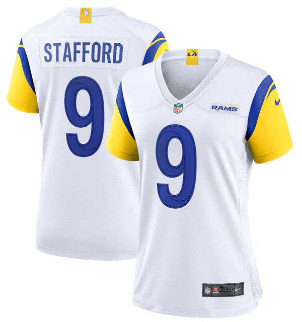 Matthew Stafford Los Angeles Rams white Vapor jersey