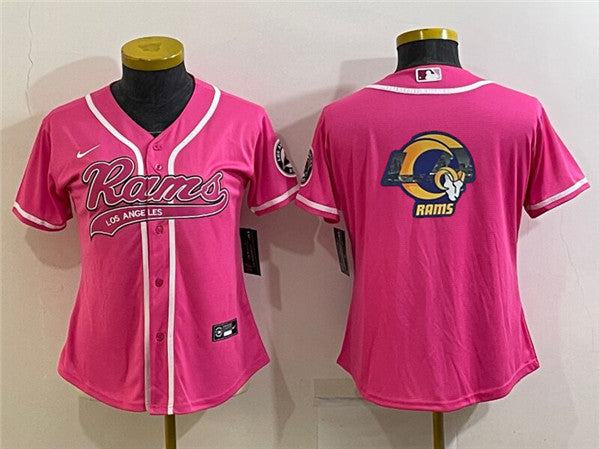 Los Angeles Rams pink jersey