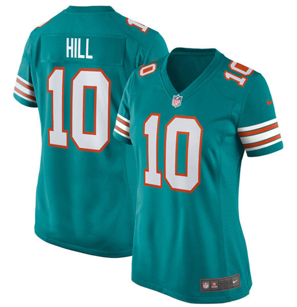Tyreek Hill Miami Dolphins aqua Color Rush jersey