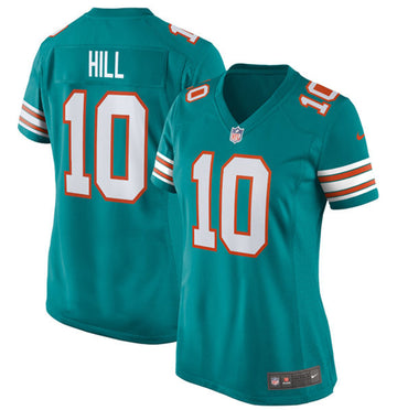 Tyreek Hill Miami Dolphins aqua Color Rush jersey