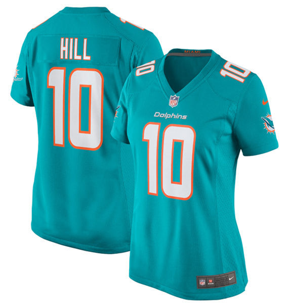 Tyreek Hill Miami Dolphins aqua Vapor jersey