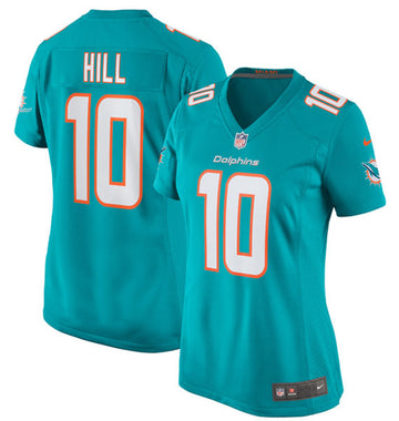 Tyreek Hill Miami Dolphins aqua Vapor jersey