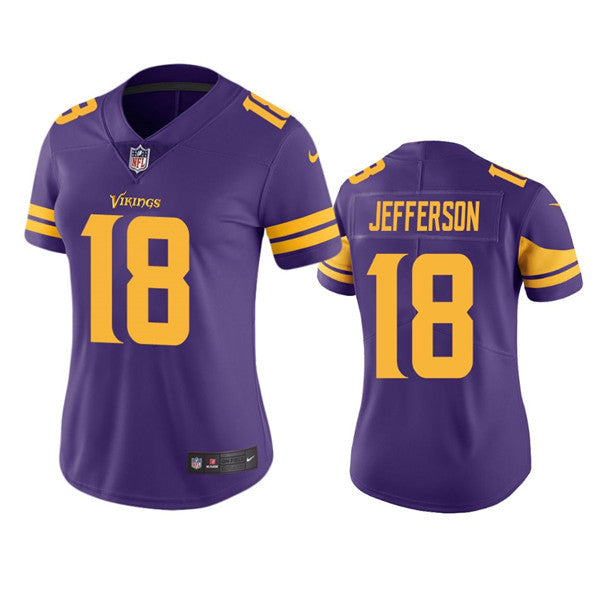 Justin Jefferson Minnesota Vikings purple Limited jersey