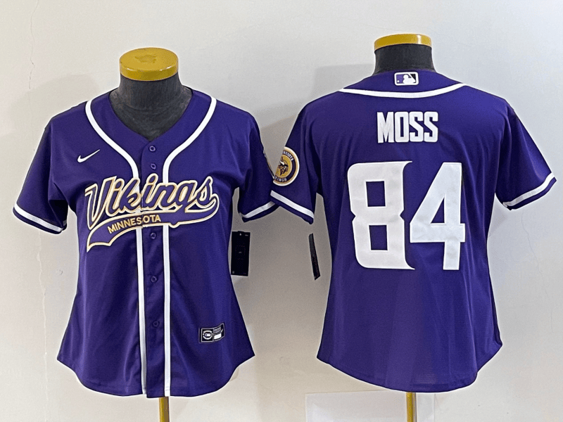 Randy Moss Minnesota Vikings purple jersey