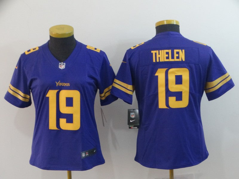 Adam Thielen Minnesota Vikings purple Limited jersey