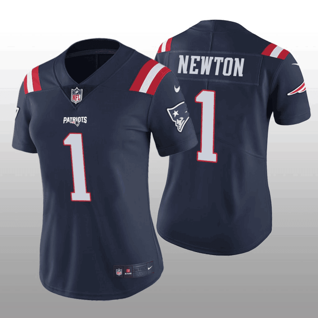 Cam Newton New England Patriots navy Color Rush jersey