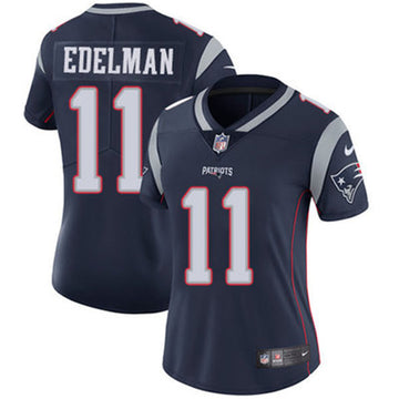 Julian Edelman New England Patriots navy Vapor jersey