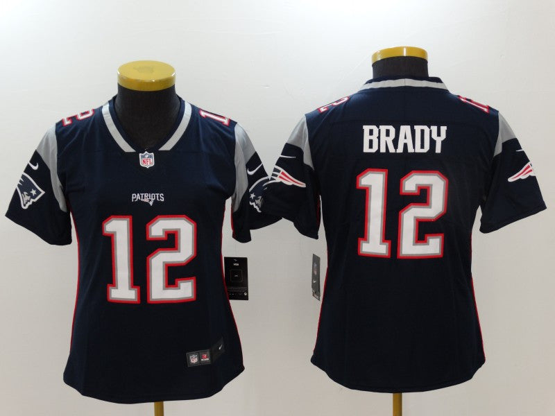 Tom Brady New England Patriots navy Limited jersey