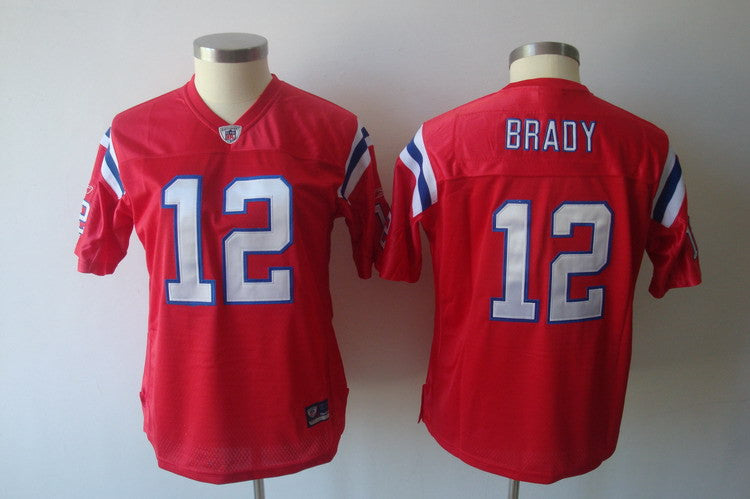 Tom Brady New England Patriots red Limited jersey