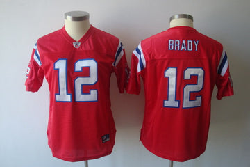 Tom Brady New England Patriots red Limited jersey