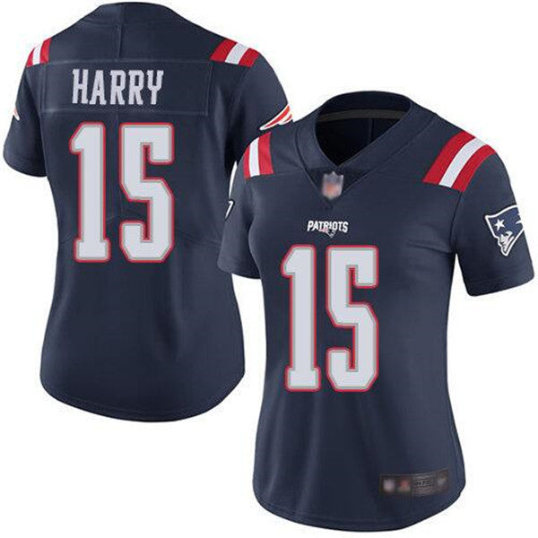 N'Keal Harry New England Patriots navy Vapor jersey