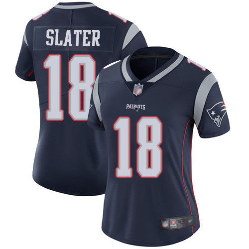 Matthew Slater New England Patriots navy Vapor jersey