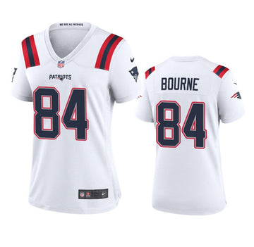 Kendrick Bourne New England Patriots white jersey
