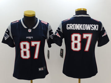 Rob Gronkowski New England Patriots navy Limited jersey