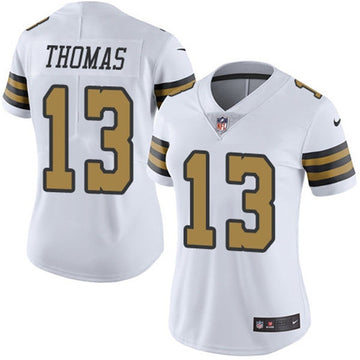 Michael Thomas New Orleans Saints white Color Rush jersey