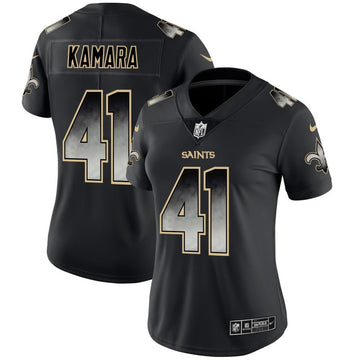 Alvin Kamara New Orleans Saints black Limited jersey