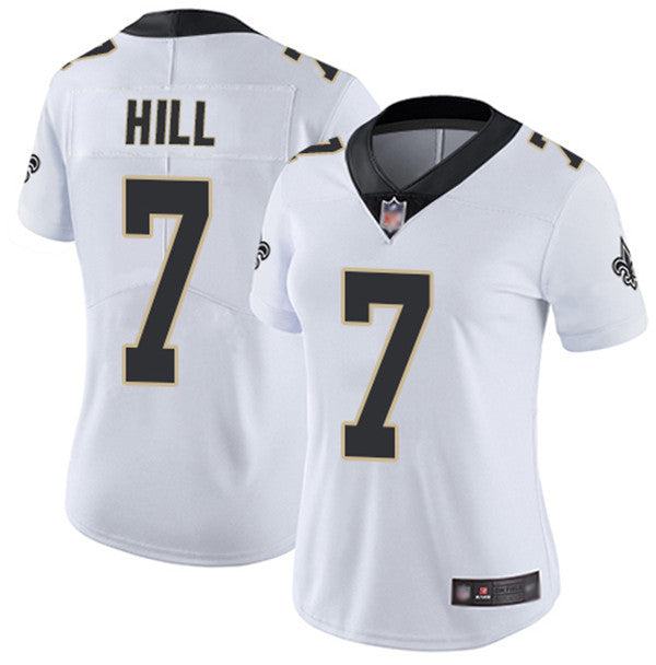 Taysom Hill New Orleans Saints white Vapor jersey