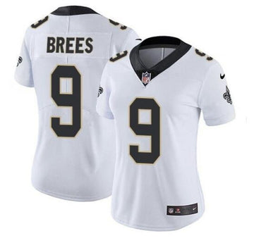 Drew Brees New Orleans Saints white Vapor jersey
