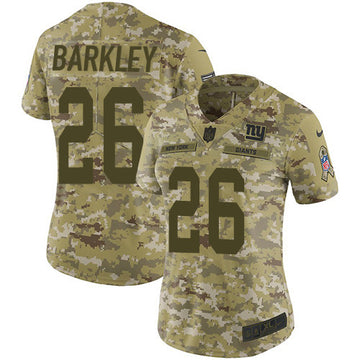 Saquon Barkley New York Giants camo Salute To Service jersey