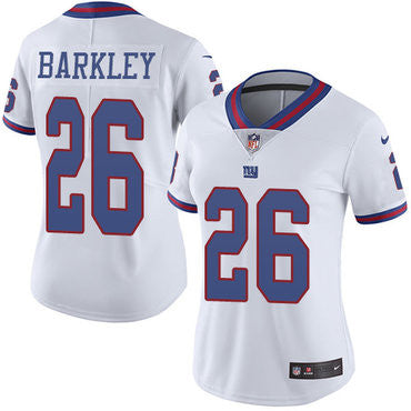 Saquon Barkley New York Giants white Color Rush jersey