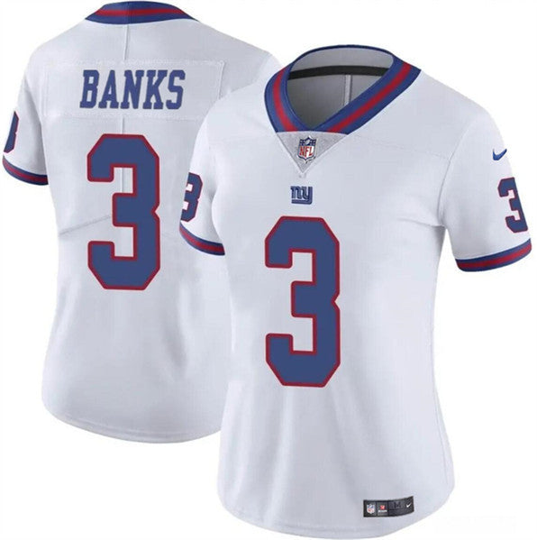 Deonte Banks New York Giants red Vapor jersey