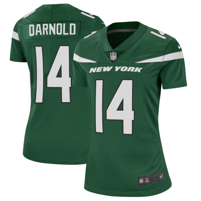 Sam Darnold New York Jets green Vapor jersey