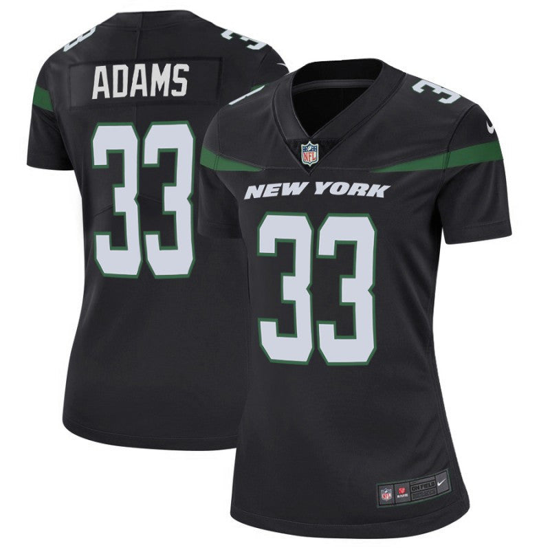 Jamal Adams New York Jets black Vapor jersey