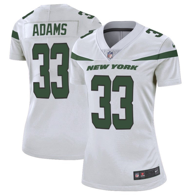 Jamal Adams New York Jets white Vapor jersey