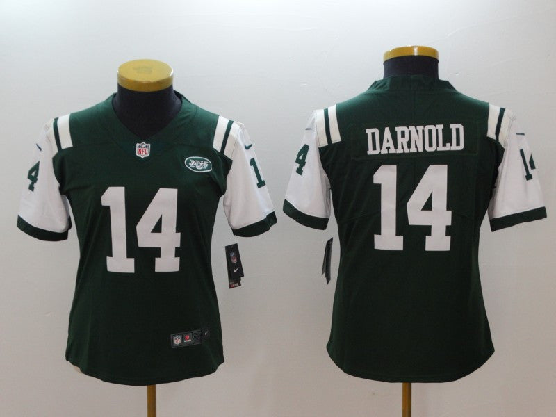 Sam Darnold New York Jets green Vapor jersey