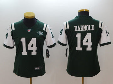Sam Darnold New York Jets green Vapor jersey