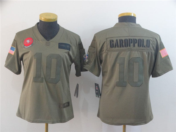 Jimmy Garoppolo San Francisco 49ers camo Salute To Service jersey