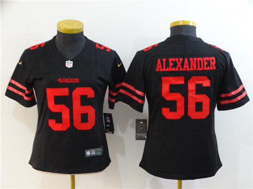 Kwon Alexander San Francisco 49ers black Vapor jersey