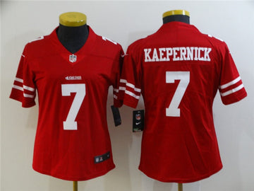 Colin Kaepernick San Francisco 49ers red Vapor jersey