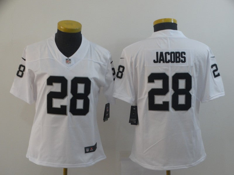 Josh Jacobs Las Vegas Raiders white Vapor jersey