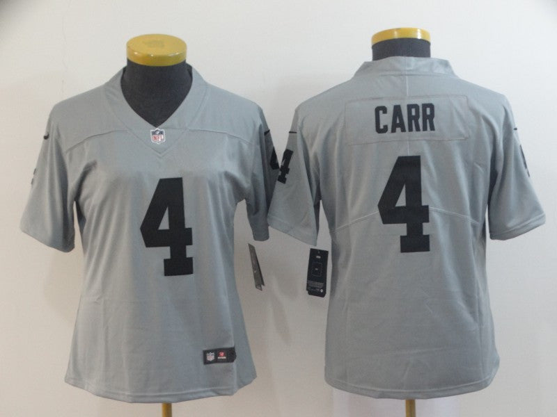 Derek Carr Las Vegas Raiders Inverted Legend jersey