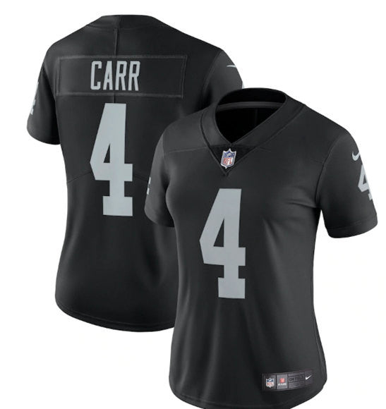 Derek Carr Las Vegas Raiders black Vapor jersey