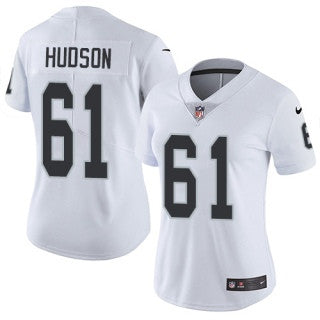 Rodney Hudson Las Vegas Raiders white Vapor jersey