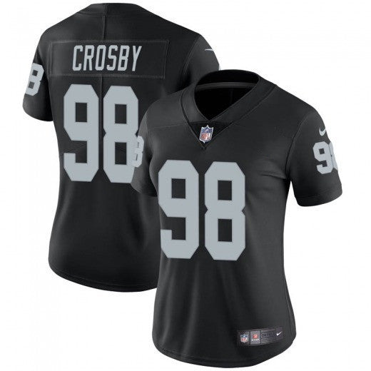 Maxx Crosby Las Vegas Raiders black Vapor jersey