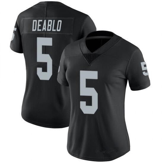 Divine Deablo Las Vegas Raiders black Vapor jersey
