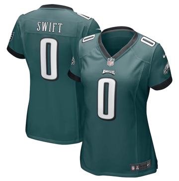 D'Andre Swift Philadelphia Eagles green jersey