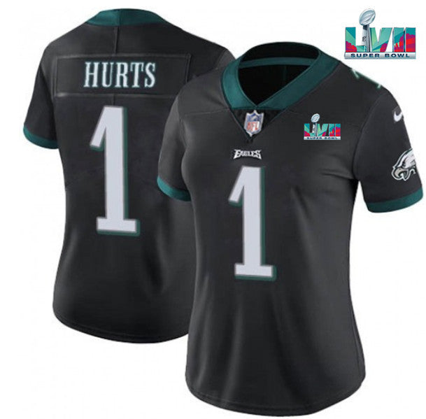 Jalen Hurts Philadelphia Eagles black Vapor jersey