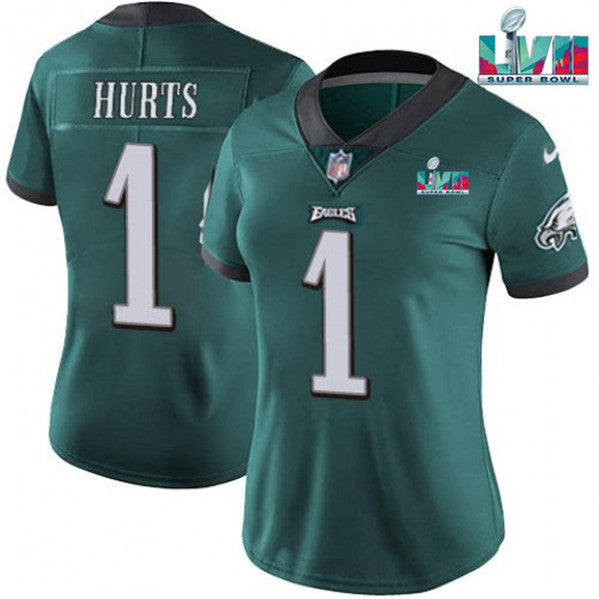 Jalen Hurts Philadelphia Eagles green Vapor jersey