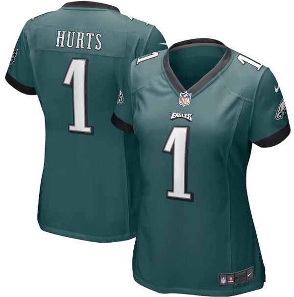 Jalen Hurts Philadelphia Eagles green Vapor jersey